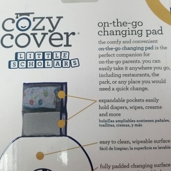 Cozy Cover On The Go Changing Pad. BYU PROVO UTAH - Picture 9 of 10